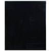 vidaXL Folija za okna statična matirana črna 45x2000 cm PVC