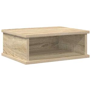 vidaXL Nočna omarica Sonoma hrast 40 x 31 x 15 cm Konstruiran les