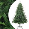 vidaXL Umetna novoletna jelka zelena 180 cm PVC in PE