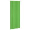 vidaXL Balkonsko platno svetlo zeleno 100x240 cm tkanina Oxford