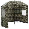 vidaXL Ribi&scaron;ki dežnik 228 x 204 cm Oxford poliester Kamuflažna