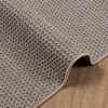 vidaXL Preproge za povr&scaron;ine Kvadrat LUGO Taupe 240 x 240 cm Poliester