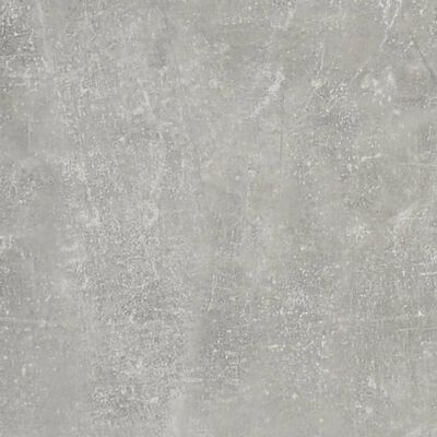 vidaXL Klubska mizica betonsko siva 60x44,5x45 cm inženirski les