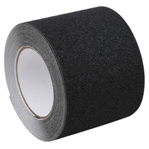 vidaXL Protizdrsni trak črn 0,1x10 m PVC
