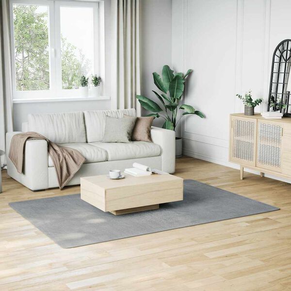 vidaXL Pralna preproga mehka puhasta 160x230 cm protizdrsna siva