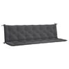 vidaXL Blazina za vrtno klop antracit 200x(50+50)x7 cm oxford tkanina