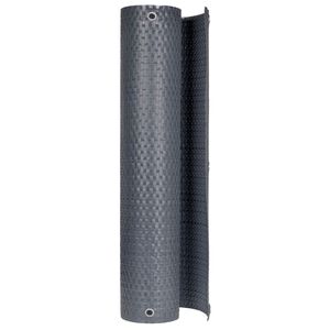 vidaXL Zaslonka za balkon z okci 600 x 80 cm poli ratan Antracit