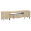 vidaXL LED TV omarica HAARLEM 153 x 35 x 43 cm Sonoma hrast