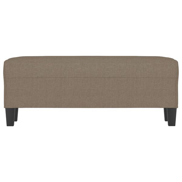 vidaXL Klop taupe 100x35x41 cm blago