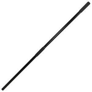 vidaXL Ročaj za vile &Oslash;3,5x127,5 cm črno jeklo