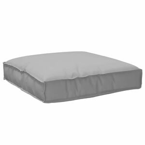 vidaXL Blazina Oxford tkanina Siva 80 x 80 x 12 cm