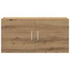 vidaXL Stenska omarica artisan hrast 80x39x40 cm inženirski les