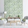 DUTCH WALLCOVERINGS Tapeta listi in tukan zelena