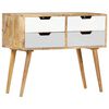 vidaXL Komoda 85x40x71 cm trden mangov les