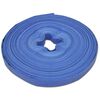 vidaXL Plo&scaron;čata gasilska cev 50 m 1" PVC