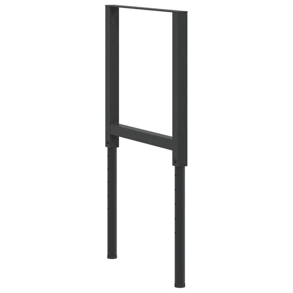 vidaXL Nastavljivi okvirji za delovno mizo 2 kosa kov. 55x(69-95,5) cm