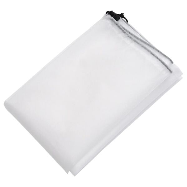 vidaXL Prevleka za rastline iz flisa z vrvico 4 kosi 70 g/m² 0,8x1 m