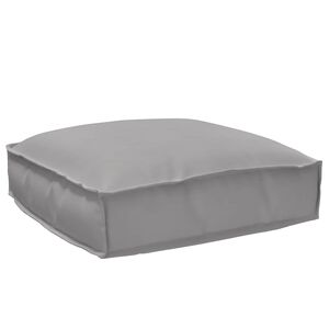 vidaXL Blazina Oxford tkanina Siva 50 x 50 x 12 cm