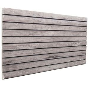 vidaXL Stenske plo&scaron;če 5 kos 100 x 50 cm Siva EPS pena