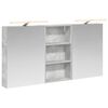 vidaXL Komplet omaric za kopalnico 3 kos 140 x 14,5 x 70 cm