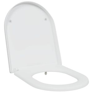 vidaXL Pokrivalo za strani&scaron;če Bela 49 x 36 x 4 cm Duroplast