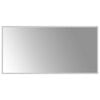 vidaXL LED kopalni&scaron;ko ogledalo z ogledalom Transparentno 100 x 50 cm