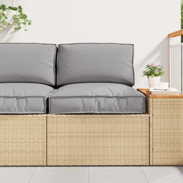 vidaXL Set blazin za palete 2 pcs Siva Oxford tkanina