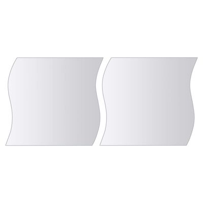 vidaXL 16 kosov zrcalnih ploščic več oblik steklo