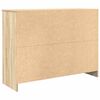 vidaXL Komoda s predalom sonoma hrast 101x35x76 cm inženirski les