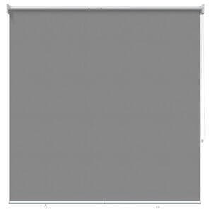 vidaXL Rolo zavesa z UV za&scaron;čito Svetlo siva 140 x 230 cm Poliester