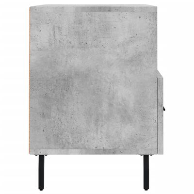 vidaXL TV omarica betonsko siva 80x36x50 cm inženirski les