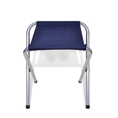 vidaXL Zložljiva kamp miza s 6 stolčki nastavljiva višina 180x60 cm