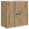 vidaXL Omara za steno 59 x 31 x 60 cm Inženirski les Artisan hrast