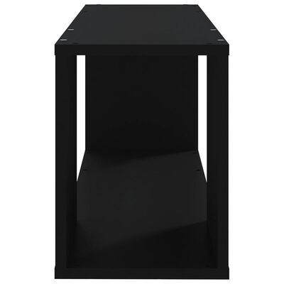 vidaXL TV omarica črna 80x24x32 cm iverna plošča