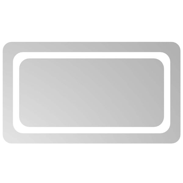 vidaXL LED kopalni&scaron;ko ogledalo 70x40 cm