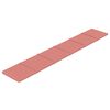 vidaXL Stenska glavna postelja 12 pcs Roza 90 x 15 cm Žamet
