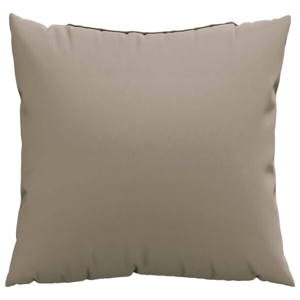 vidaXL Blazine za kavč 4 kosi taupe 60x60 cm blago