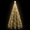 vidaXL Lučke za novoletno jelko 250 LED lučk 250 cm