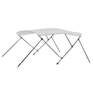 vidaXL Bimini tenda s 3 loki bela 183x140x137 cm