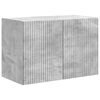 vidaXL TV stenska omara 59,5 x 31 x 40 cm Betonsko siva Inženirski les
