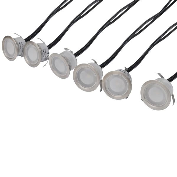 vidaXL LED talne svetilke 6 kosov toplo bele