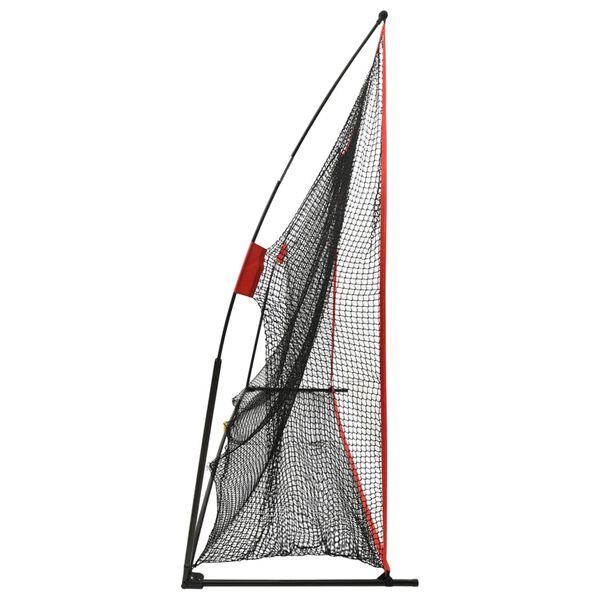 vidaXL Mreža za golf 356x92,5x215 cm kovina
