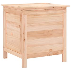 vidaXL Vrtna &scaron;katla za shranjevanje 50x49x56,5 cm trden les jelke