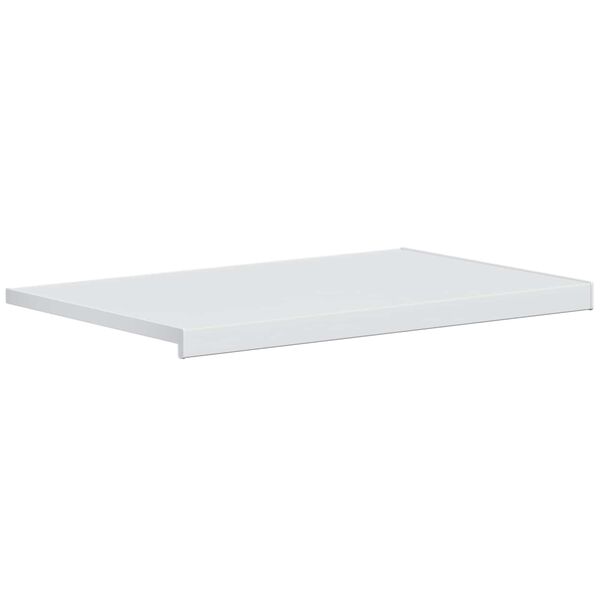 vidaXL Okenski nadstre&scaron;ek Bela 100 x 50 x 4,5 cm PVC