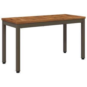 vidaXL Vrtna klop 80,5 x 35 x 45 cm Masiven les akacije Pravokotna