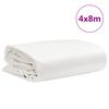 vidaXL Ponjava bela 4x8 m 650 g/m²
