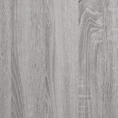 vidaXL Konzolna mizica siva sonoma 75x22,5x75 cm inženirski les