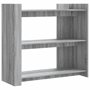 vidaXL Konzolna mizica siva sonoma 100x35x90 cm inženirski les
