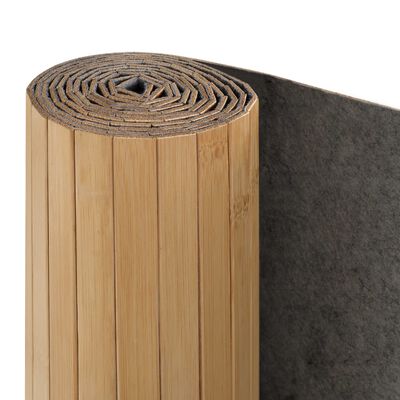vidaXL Paravan iz bambusa 250x165 cm naravne barve