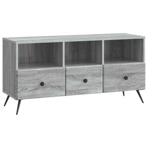 vidaXL TV omarica Siva Sonoma 102 x 34,5 x 50 cm Inženirski les